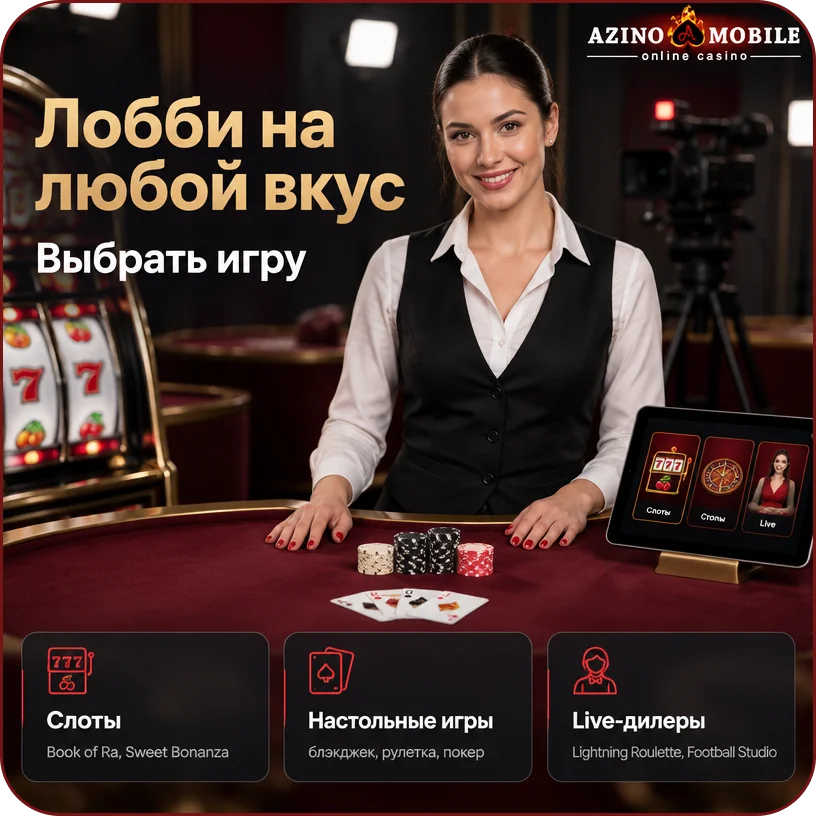 игровой каталог в азино мобайл